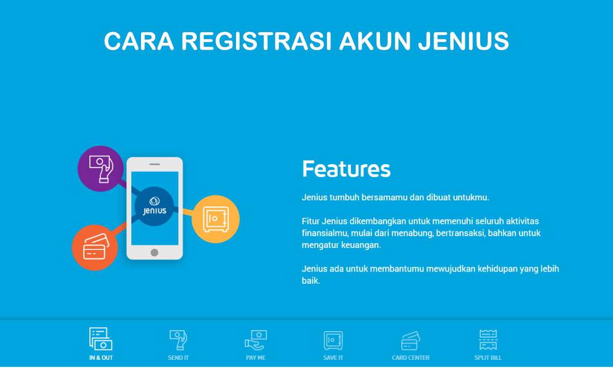 Cara Registrasi atau Daftar Akun Jenius dengan Mudah